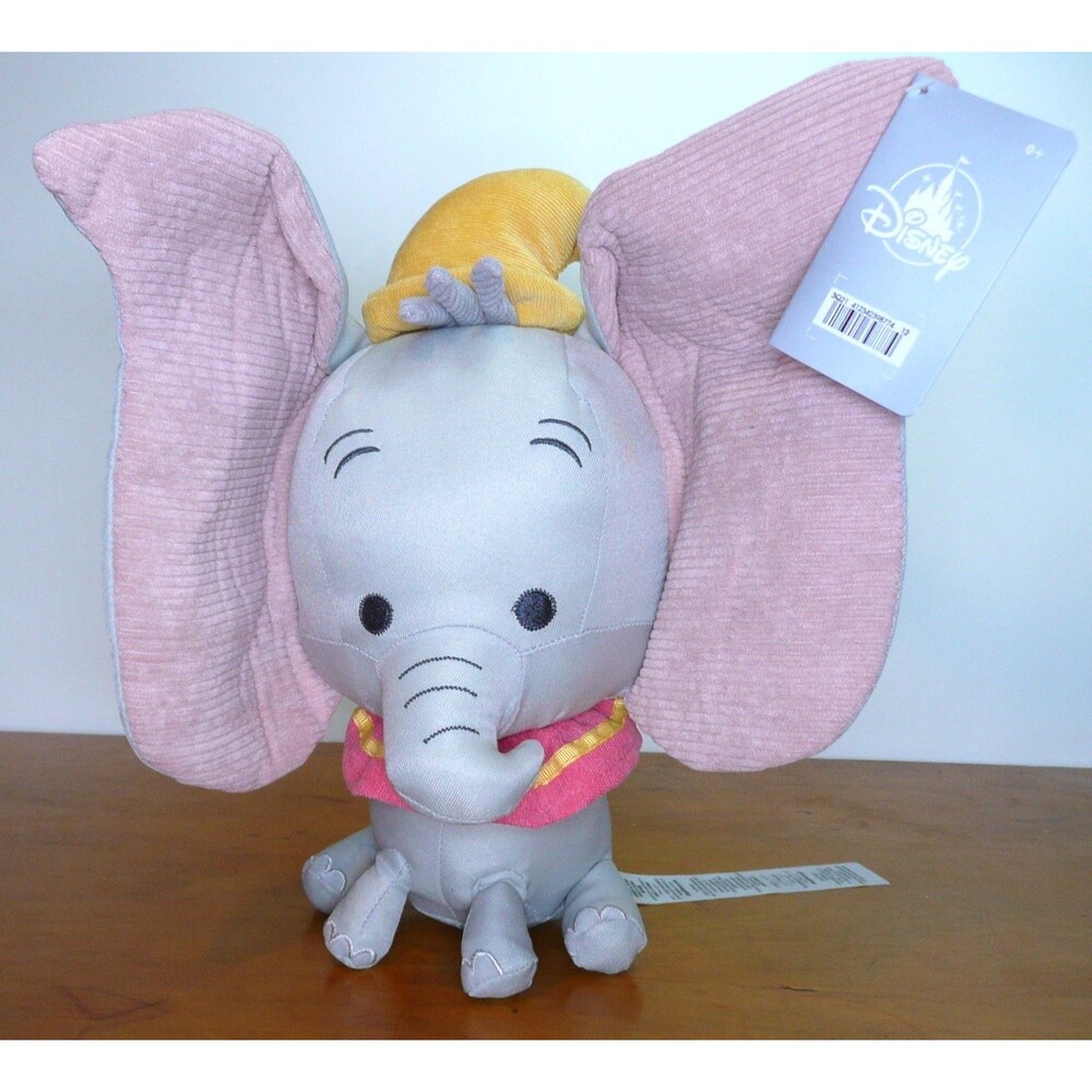 Disney Dumbo Plush Stuffed Animal Elephant 12" Large Ears New with Tag